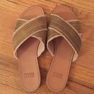 Stuart Weitzman Byway criss cross sandal